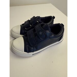Blue Toe Cap Shoes